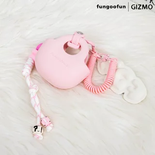 fungoofun รุ่น F550 พวงกุญแจรูปกระเป๋า Bag Strap Widgets Mini สีเหลือง สีขาว สีชมพู สีเขียว สีแดง