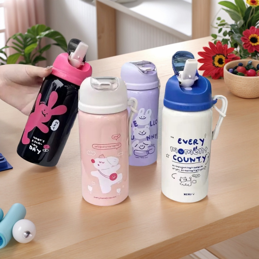 กระบอกน้ำสูญญากาศ ขวดน้ำ สแตนเลส 420 ml