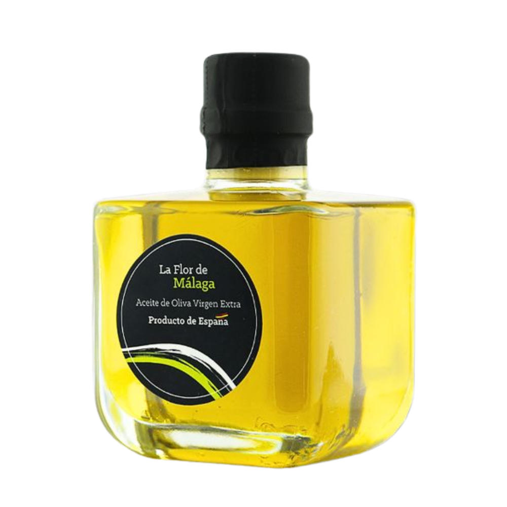 La Flor De Malaga Extra Virgin Olive Oil ลา ฟลอร์ เด มาลากา น้ำมันมะกอกธรรมชาติ 200 ml