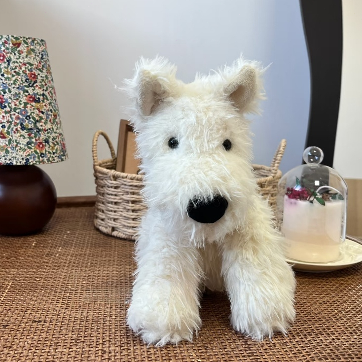 [แถมถุงกันฝุ่น] ตุ๊กตา Jellycat ของแท้ Munro Scottie Dog ของเล่นของขวัญวันหยุด ตุ๊กตา Jellycat Dog - รูปที่ 2