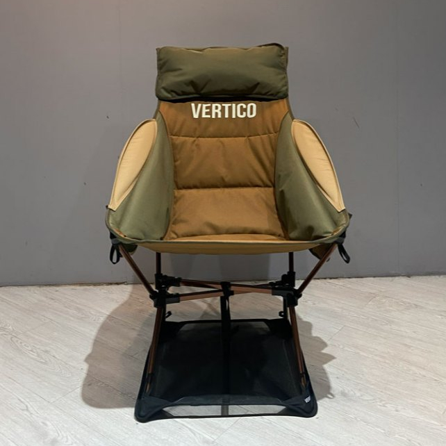 (พร้อมส่ง) VERTICO เก้าอี้แคมป์ปิ้ง รุ่น Oversize เก้าอี้พกพา รุ่นกว้างพิเศษ นั่งสบายกว่าเดิม มีที่พ
