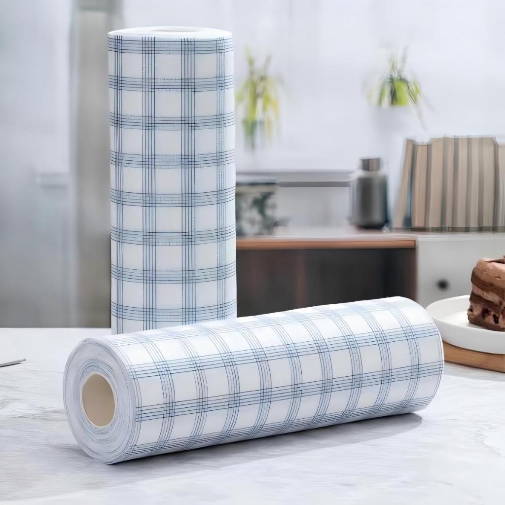 ผ้าเช็ดทำความสะอาดครัว ใช้ครั้งเดียวทิ้ง ล้างน้ำได้ ใช้ได้ทั้งแบบแห้งและเปียก กำจัดคราบน้ำมัน กระดาษเช็ดทำความสะอาด - รูปที่ 4