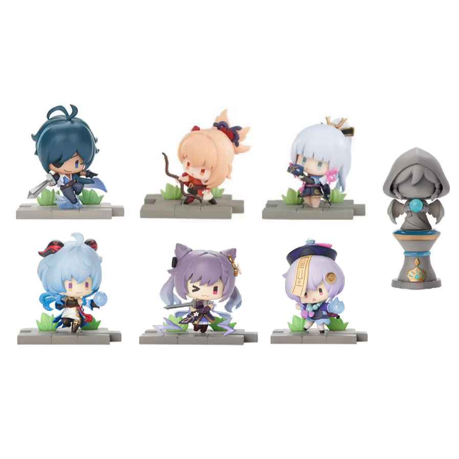 [พร้อมส่ง] ฟิกเกอร์ เกนชิน - Genshin Impact Battlefield Heroes figure