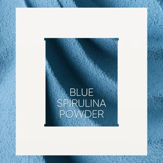 สีน้ำเงิน Llamito ผงสาหร่ายสไปรูลิน่า สีน้ำเงิน (Blue Spirulina Powder) ขนาด 250g