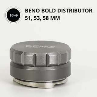 BENO BOLD Distributor ที่เกลี่ยผงกาแฟ ปรับระดับหน้ากาแฟบดให้เรียบ ปรับระดับความลึกได้สำหรับก้านชงเอสเปรสโซ่ขนาด 51 53 58