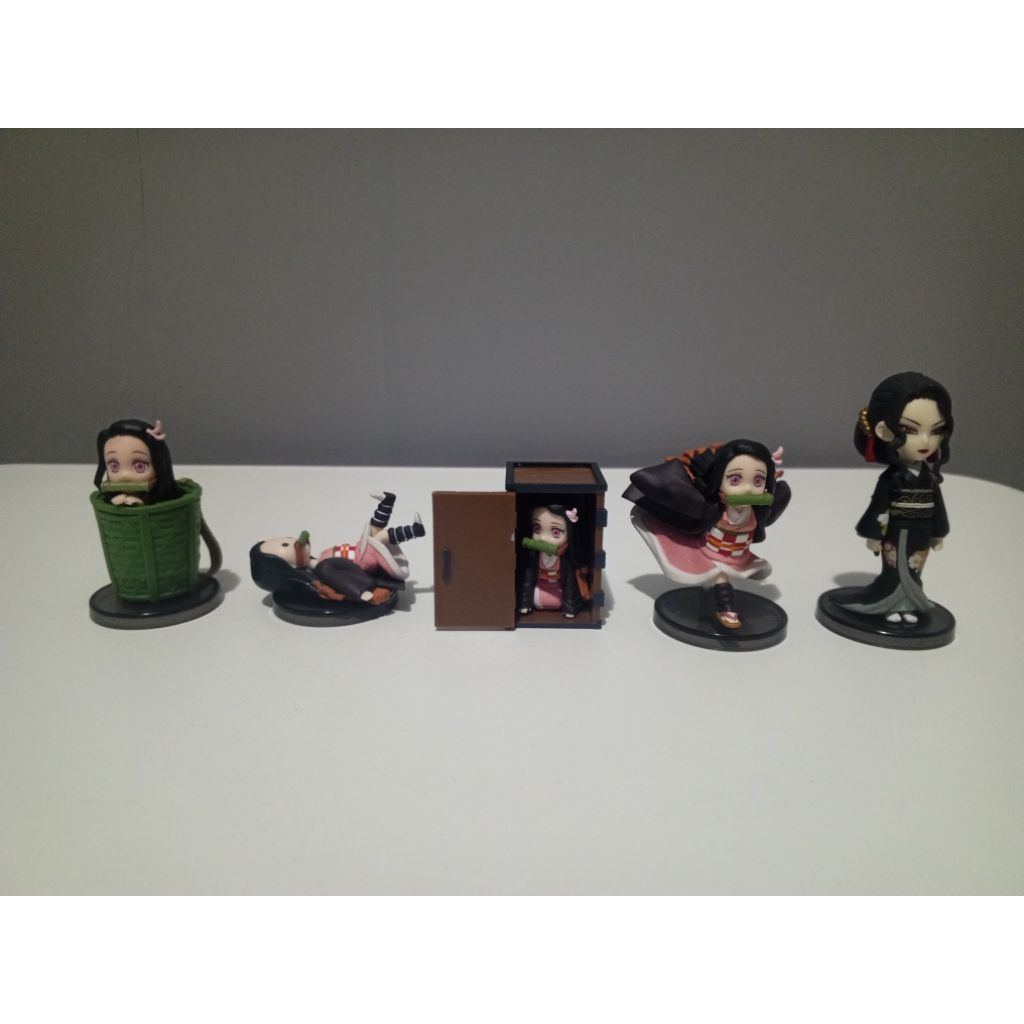 Nezuko figure jibi 4+1 ของแท้ มือสอง