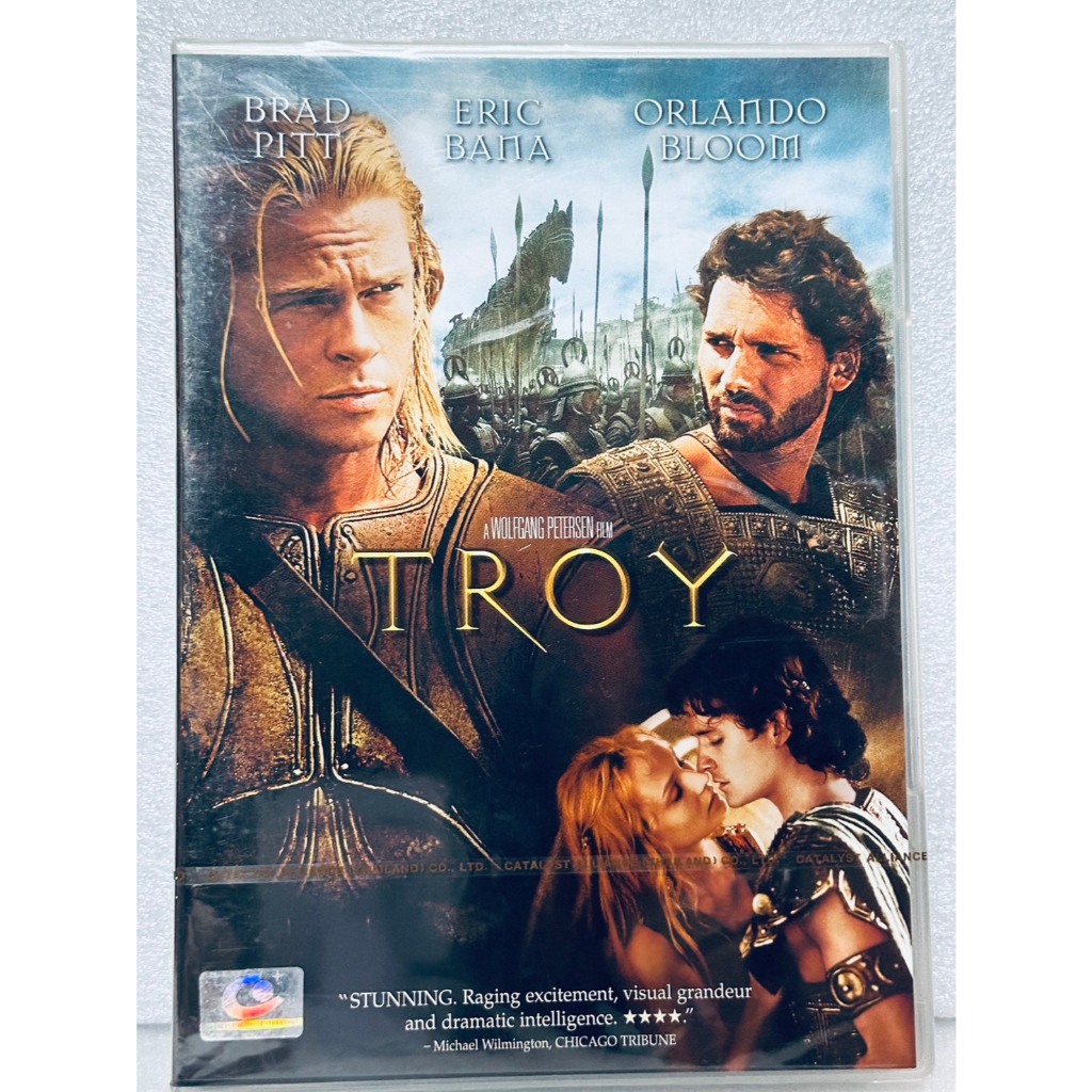 DVD : Troy (2004) ทรอย กล่องเหล็ก " Brad Pitt, Orlando Bloom"