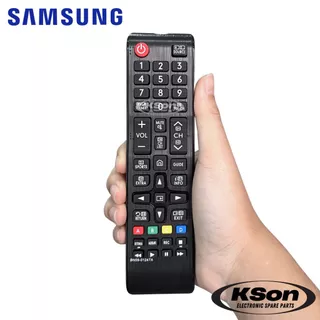 รีโมททีวี ซัมซุง ใช้กับทีวีจอแบนซัมซุงได้หลายรุ่น SAMSUNG Televison Remote Control รุ่น BN59-01247A