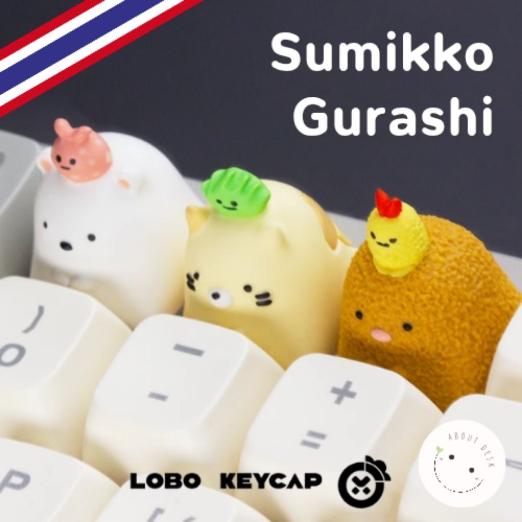 Artisan Keycaps คีย์แคปตกแต่ง ESC คีย์แคปการ์ตูน น่ารัก 1U แคปเดี่ยว แคป3D พร้อมส่งจากไทย ราคา ถูกที่สุด ดีลบีเคเค แกลเลอรีภาพที่ 4