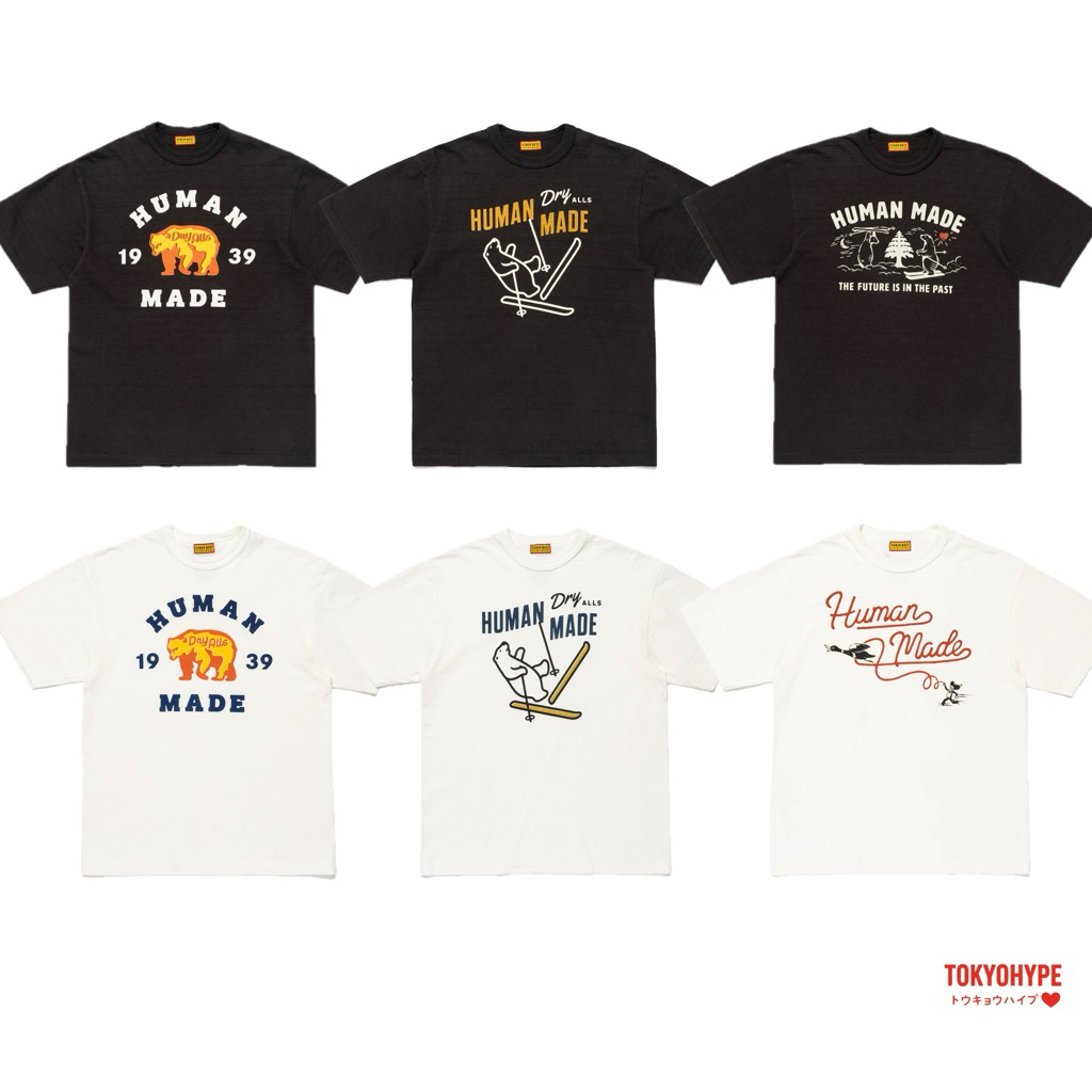 พร้อมส่ง เสื้อ HUMAN MADE Graphic T-Shirt ของแท้