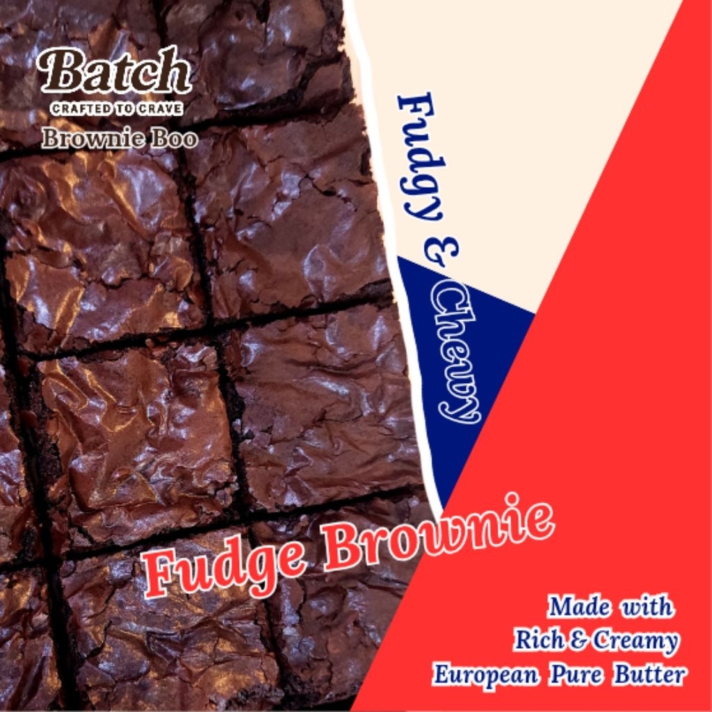 Fudge Brownie ทั้งฉ่ำ ทั้งหนึบ ไม่เกินจริง