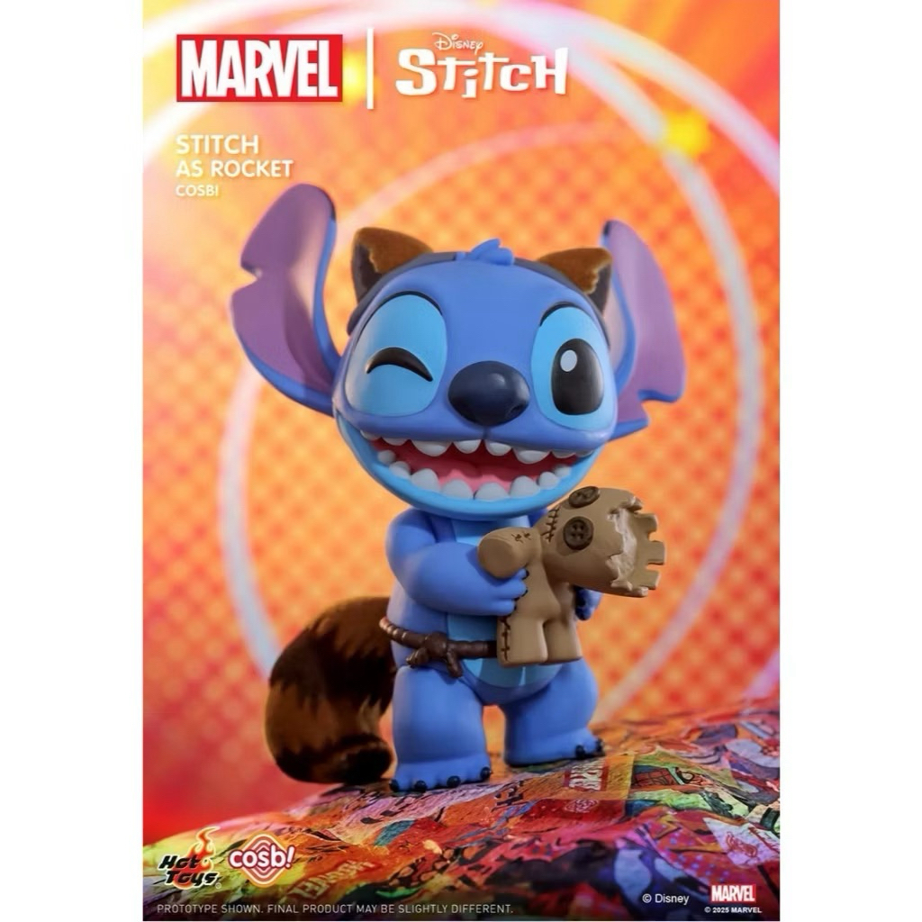 กล่องสุ่ม stitch สติช marvel