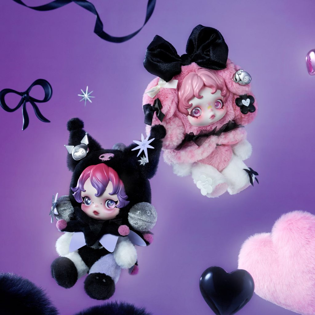 SKULLPANDA × KUROMI / MY MELODY Plush