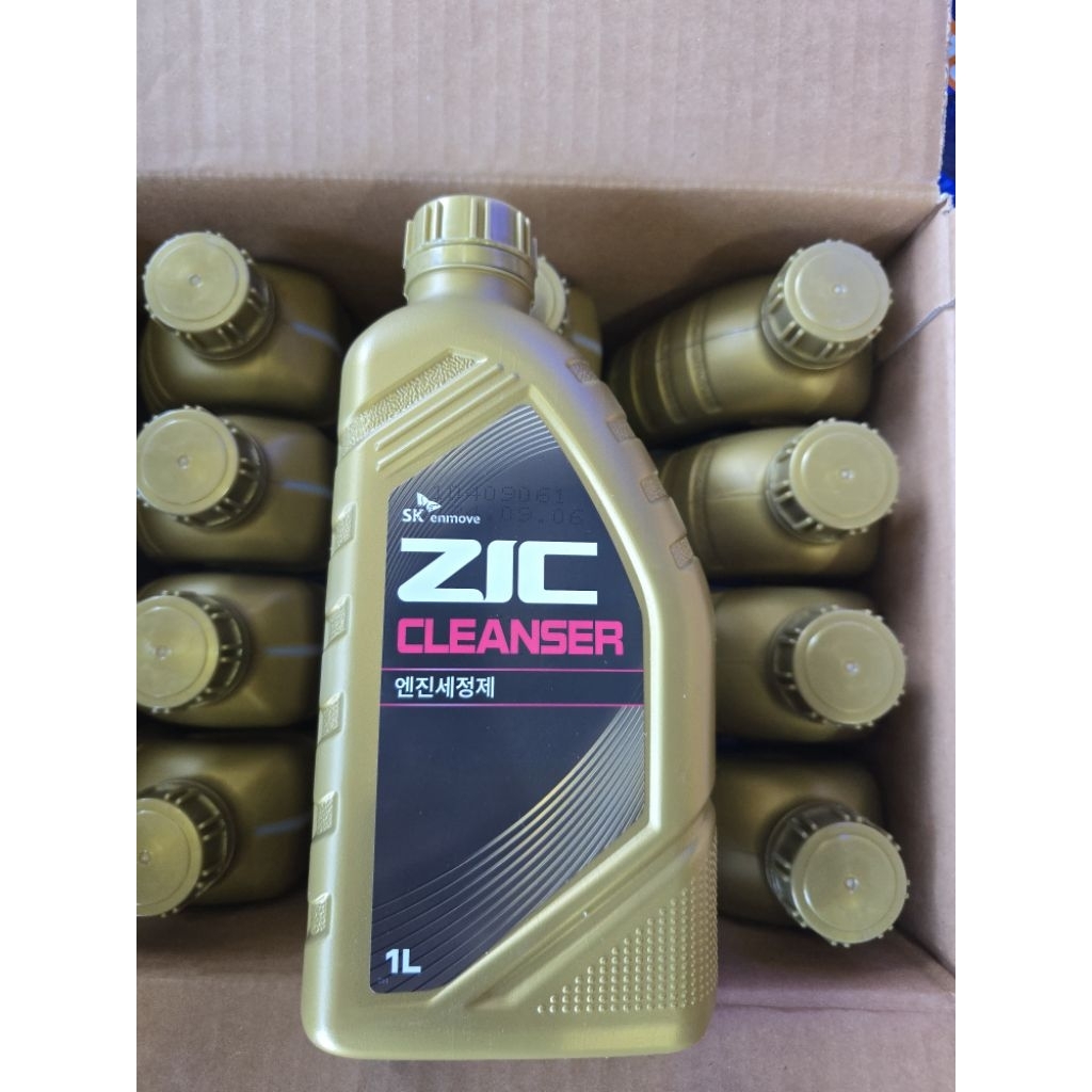 ZIC Cleanser /Flushing Oil น้ำมันล้างเครื่องยนต์ สำหรับเครื่องยนต์เบนซินและดีเซล เกรดสังเคราะห์ ขนาด 1L