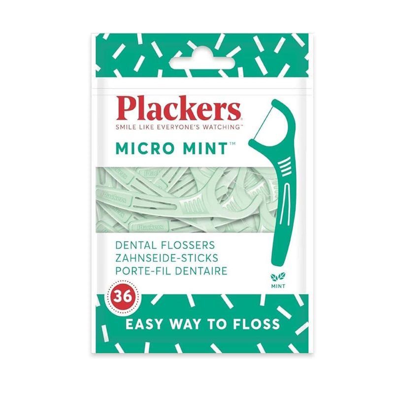 [สินค้าสำหรับแถม เท่านั้น] Plackers Micro Mint