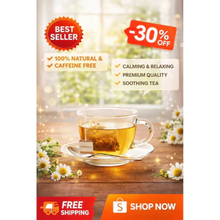 Tea Craft ชาคาโมมายล์ (Chamomile Tea) ขนาด 30, 80 , 150 กรัม