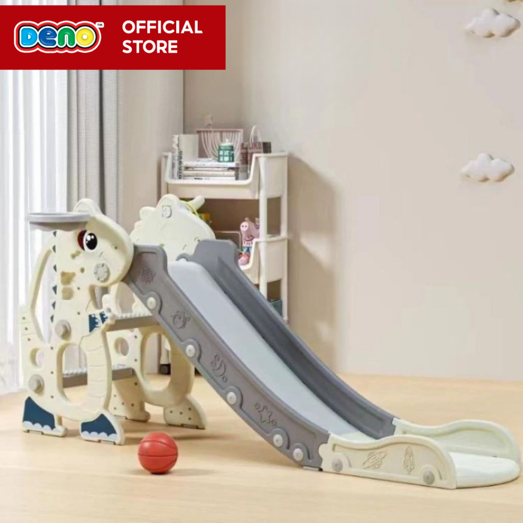 DENO - สไลเดอร์ สไลเดอร์เด็ก ยูนิคอร์น&กระต่าย  รถน้อยน่ารัก 2in1