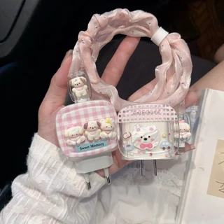 ชุดถนอมสายชาร์จ ลาย เปิดตัวผลิตภัณฑ์ใหม่ ชุดตกเเต่งสายชาร์จ สำหรับ ไอโฟน 18w/20w/35w