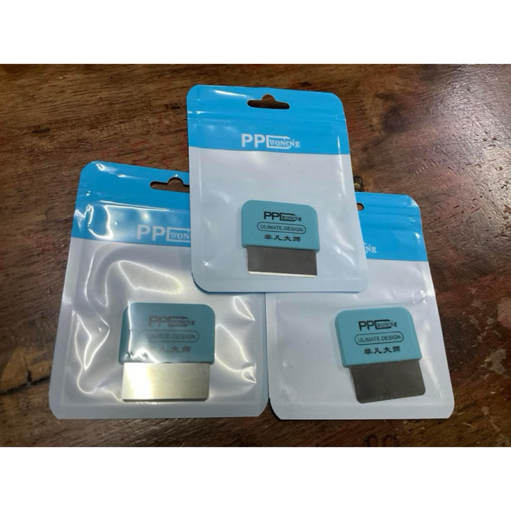 ใบมีดแกะจอ ใบมีดแกะจอLCD 1 ชุดมี 3 ชิ้น ตัวแกะจอ ความลึก 4 มม.สีฟ้าสำหรับถอดแกะงัดจอ POWERTOOLSHOP