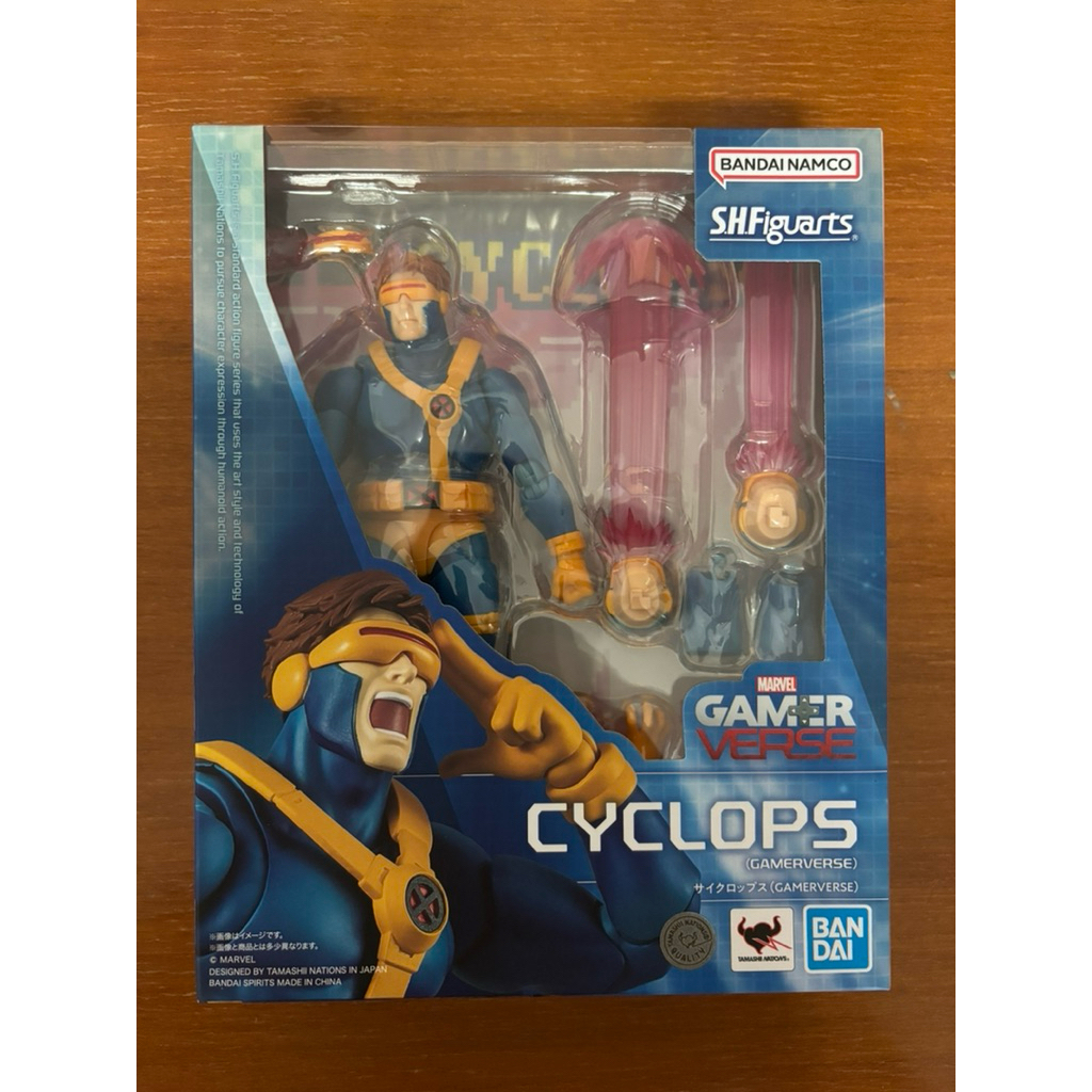 bandai S.H.Figuarts CYCLOPS (GAMERVERSE) มือหนึ่ง X-MEN