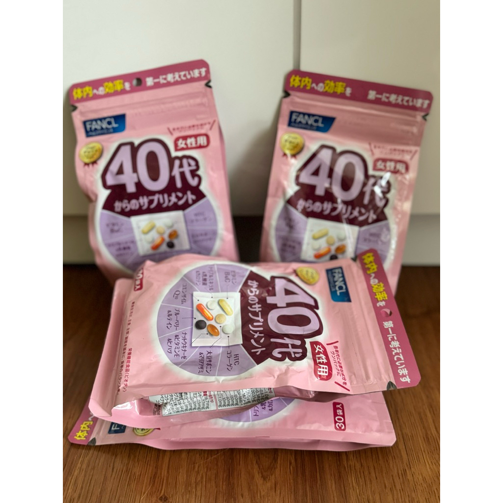 New Fancl แบรนด์ดังของญี่ปุ่น วิตามินรวม ผู้หญิง 40-49ปี