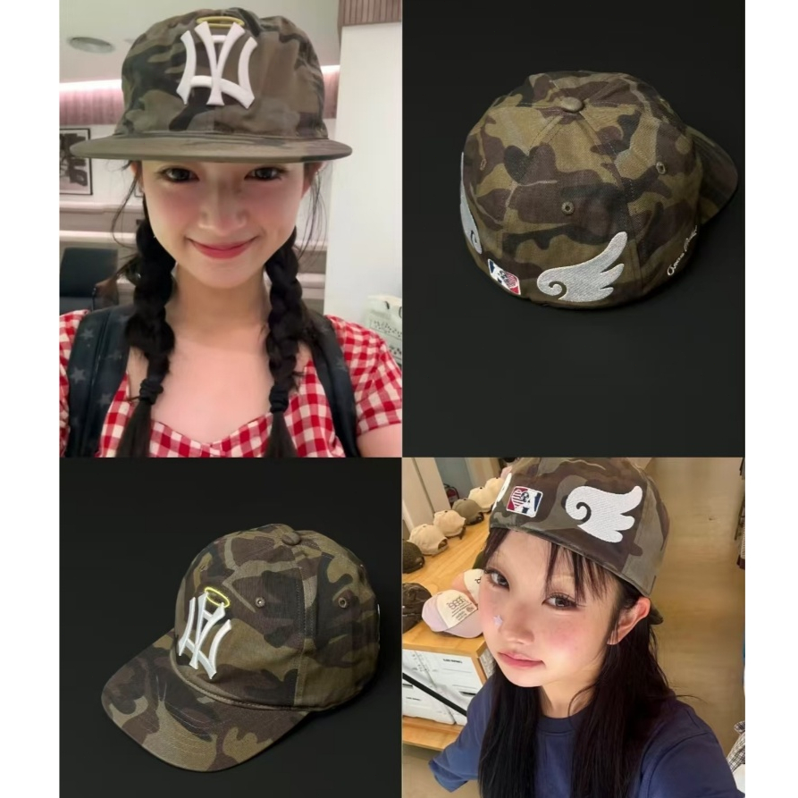 หมวก aeae AE SYMBOL ANGEL WING CAP /STAR PATCH AE SYMBOL