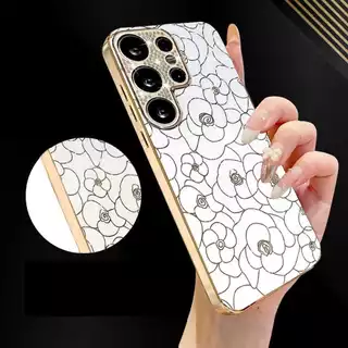 เคสดอกกุหลาย CASE ROSE สำหรับ s23u / s24u / s25u / 24fe /25fe / a15 / a16 / a17 / a55 / a56