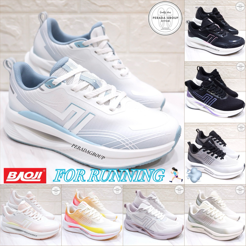 baoji for running แท้💯% รองเท้าวิ่ง รองเท้าผ้าใบ บาโอจิ รุ่น BJW1099 / BJW1159 / BJW1173 ไซส์ 37-41