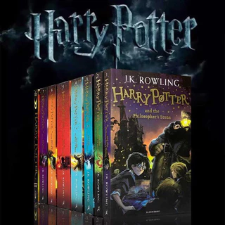 (8books) Harry Potter complete books set 1-8books Harry Potter Full
