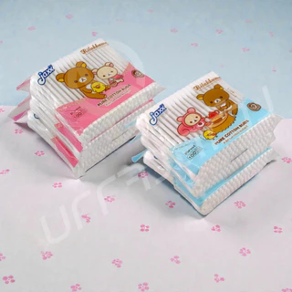 (เซตแพ็ค3ห่อ) Jaxx คอตตอนบัด สำลีก้าน รุ่น 100ก้าน*3ถุง รวม 300 ก้าน