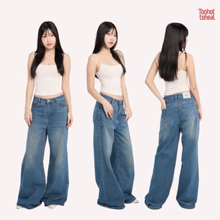 กางเกงยีนส์ รุ่น Flowy / Sugar Mlik - TooHotToHeal