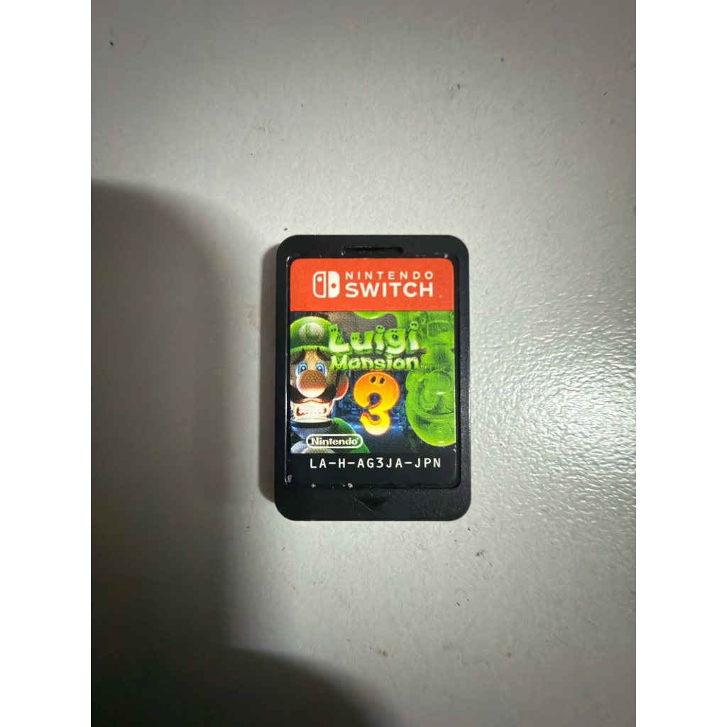 ตลับเปล่าสวิตช์มือสอง luigi mansion3