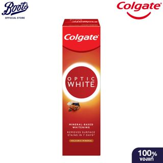 COLGATE Optic White Volcanic Mineral Toothpaste 100 g. คอลเก…