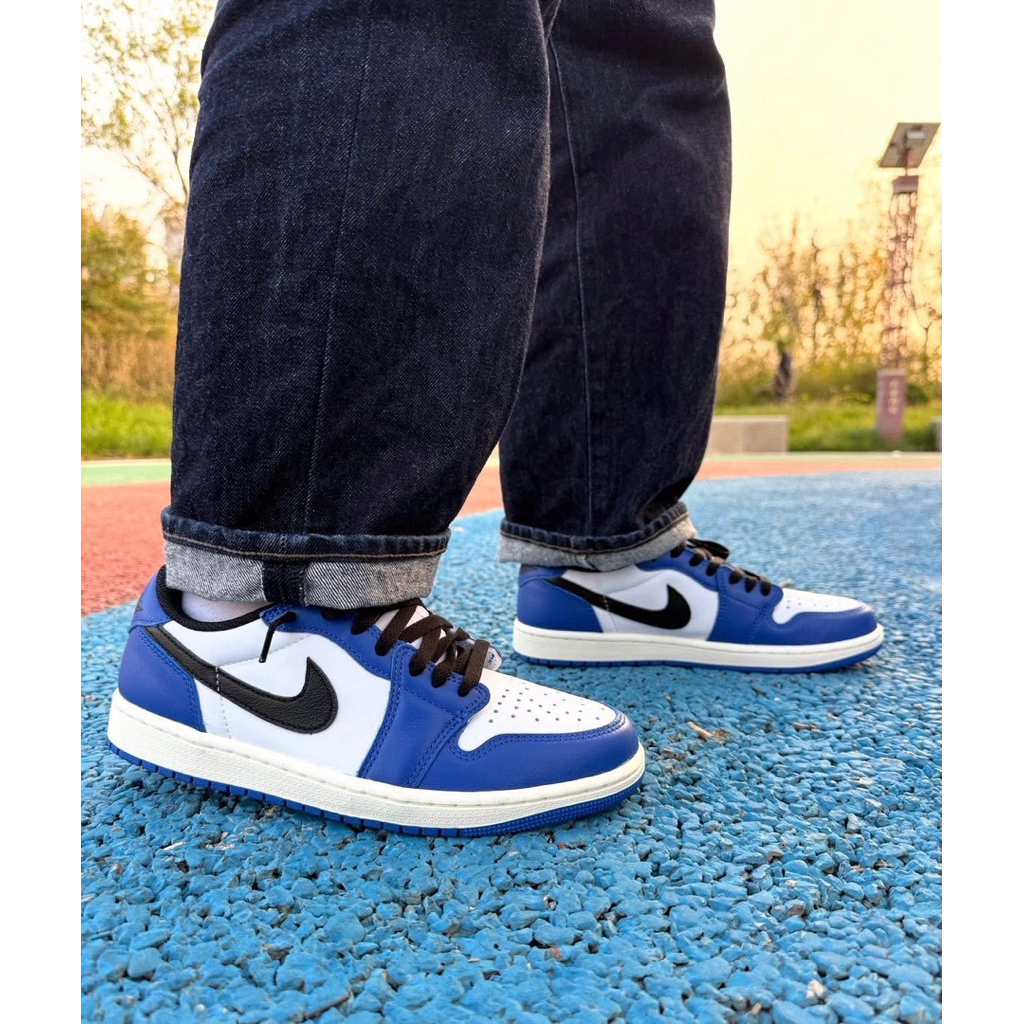 [ พร้อมส่ง ของแท้ 100% ] Jordan 1 Retro Low OG Game Royal - รูปที่ 3