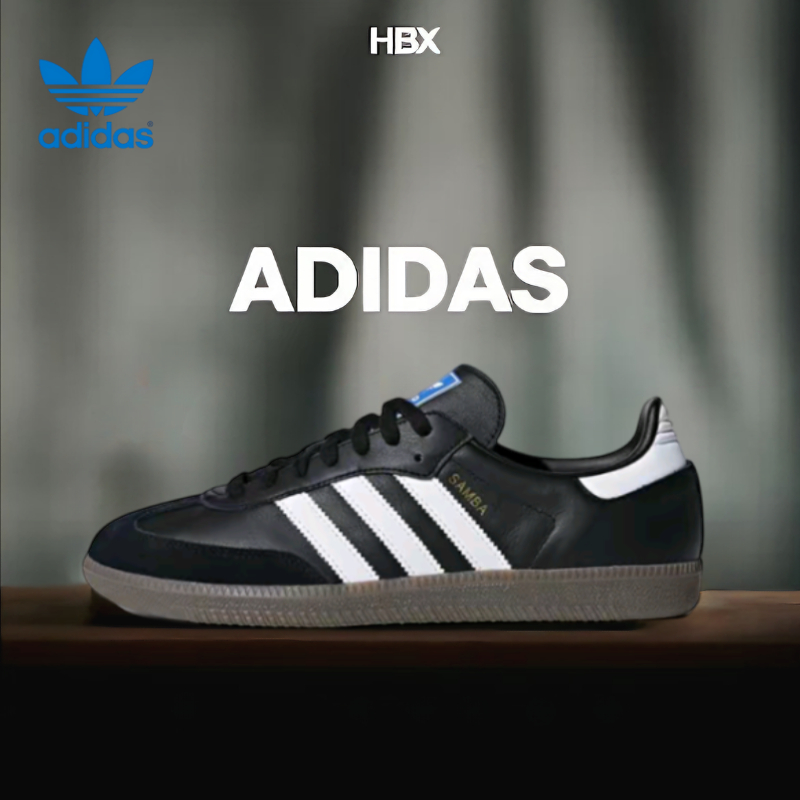 👍ของแท้ 100% adidas originals Samba OG Black Sneakers B75807