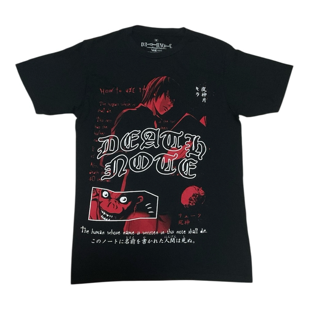 เสื้อ Death Note ปั้มคอลิขสิทธิ์แท้ 💯