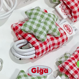 Giga tomato cable holder ที่รัดสายชาร์ท ที่รัดสายหูฟัง