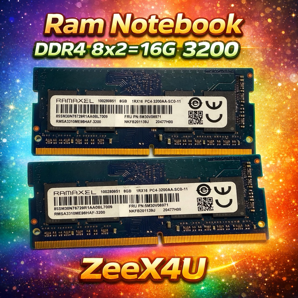 Ram Notbook DDR4 8x2 = 16G 3200