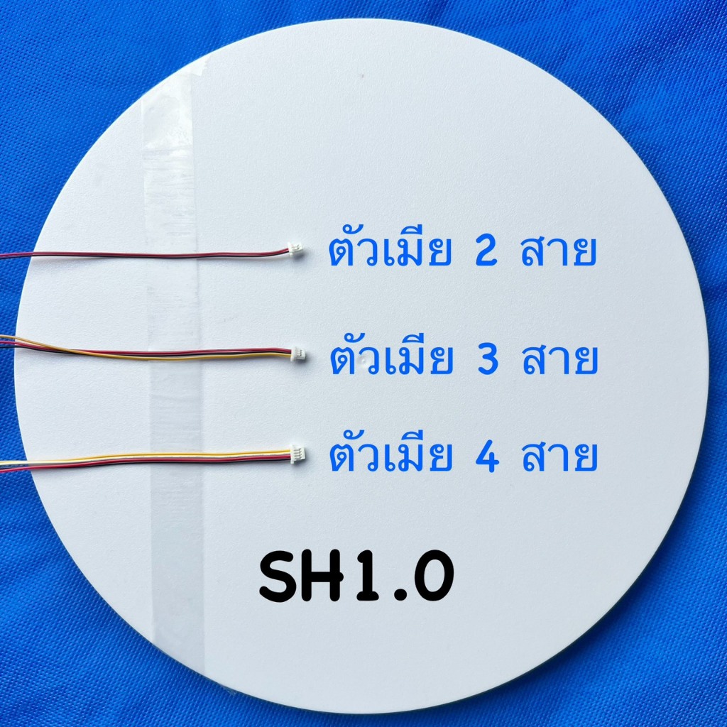 หัวเชื่อมต่อสายไฟชนิด SH1.0 มีให้เลือก3แบบ 2Pin ,3Pin ,4Pin ตัวเมีย