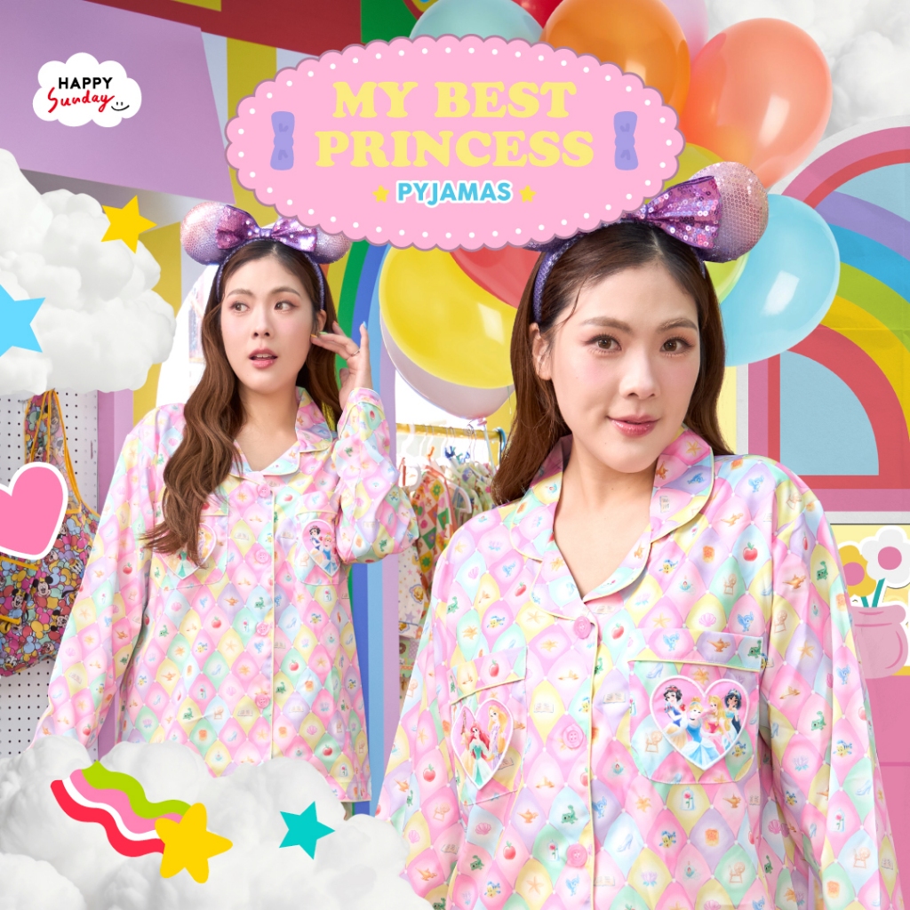 [FREESIZE] MY BEST PRINCESS PYJAMAS