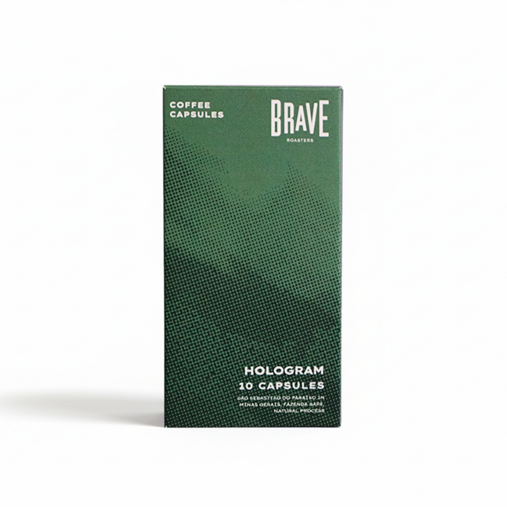 กาแฟ แคปซูล Brave Coffee Capsule Hologram Espresso (Box) *จัดส่งจันทร์-ศุกร์*