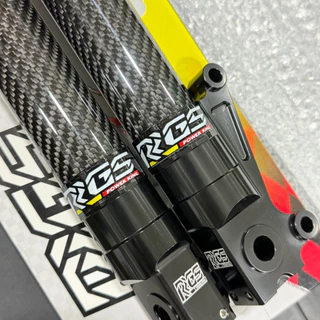 สติกเกอร์RRGS สำหรับติดโช๊คหน้าRRGS(2ดวง)