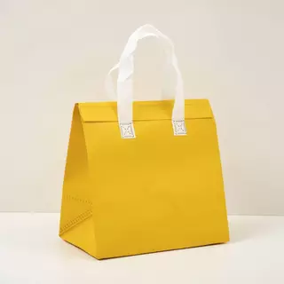 แพ็คละ 25 ใบ ถุงเก็บอุณหภูมิ แพ็คเกจเก็บอาหาร ฟอยล์เก็บความเย็น ขยายข้าง Cool Bag