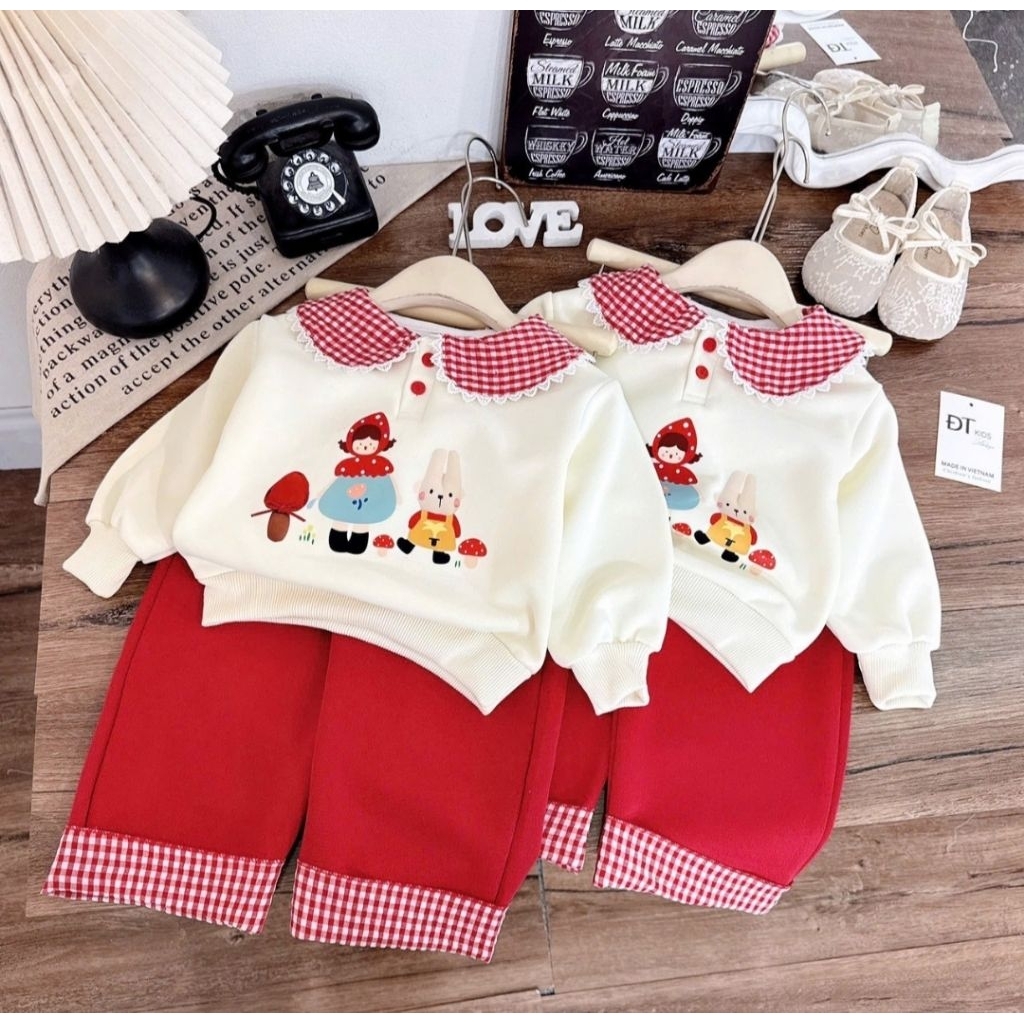 เสื้อผ้าแฟชั่นเด็ก เซ็ท 2ชิ้น ราคา ถูกที่สุด ดีลบีเคเค แกลเลอรีภาพที่ 4