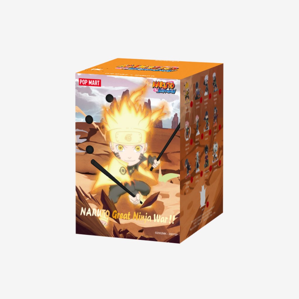 [กล่องสุ่ม] โมเดล : POP MART NARUTO Ninkai Taisen Series blind box กล่องสุ่มนารูโตะ