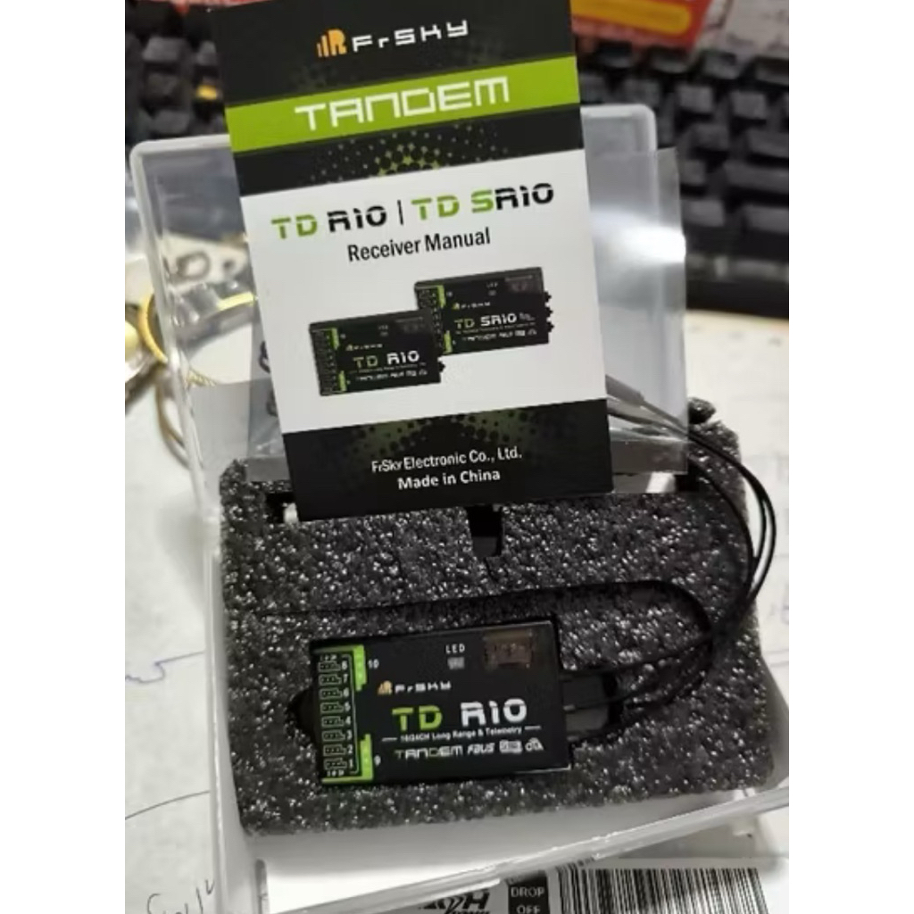 🇹🇭 FrSky TDR10 2.4G 900M Tandem Dual-Band Receiver TD R10 Receiver