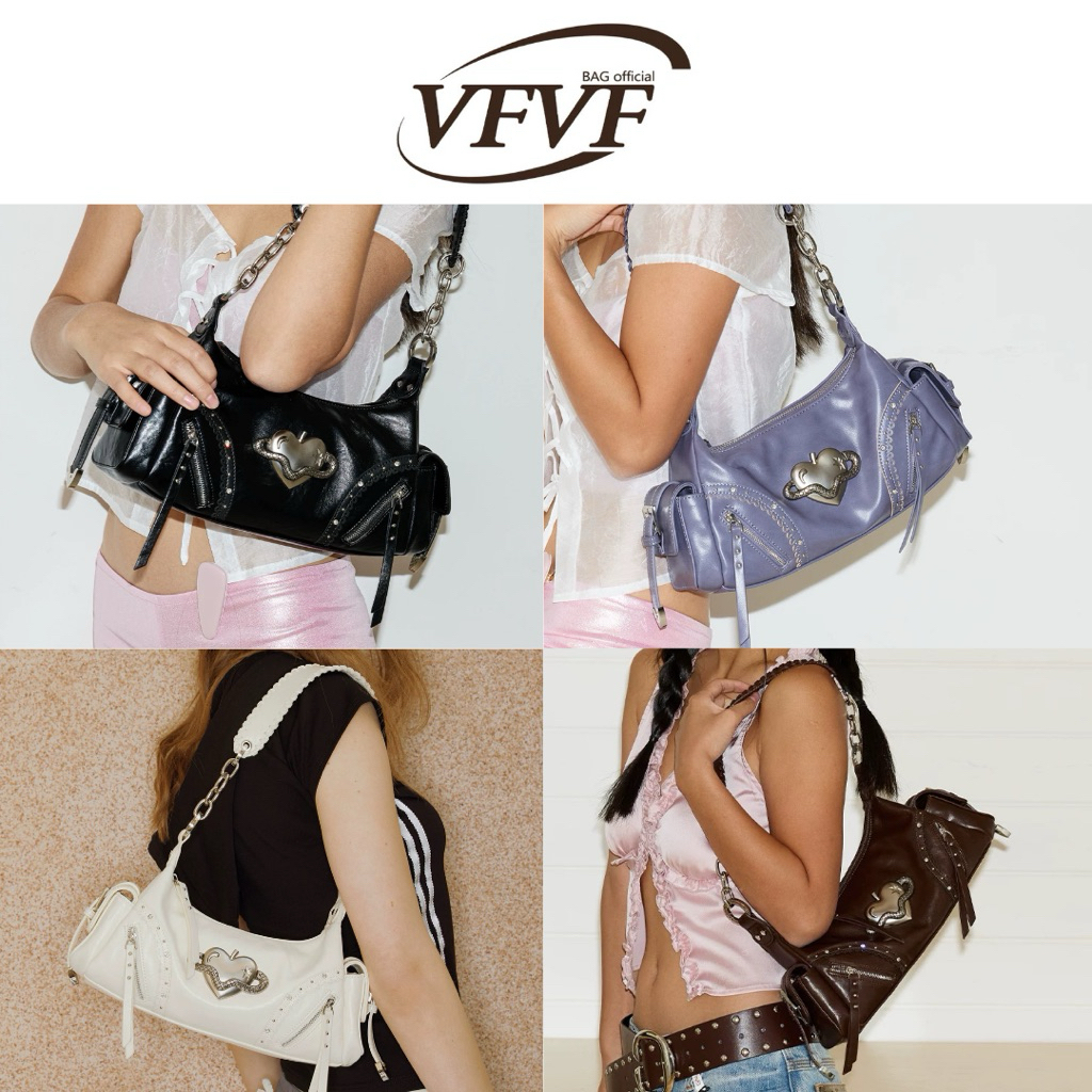 [Pre-order] VFVF bag official - “BAD APPLE”BA-1 locomotive underarm bag กระเป๋าสะพายไหล่สุดเท่ กระเป