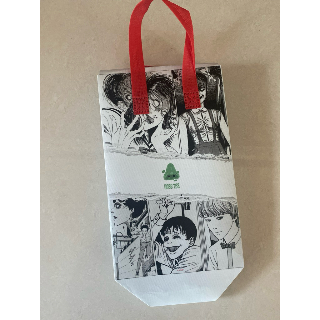 ถุงเก็บความเย็น nose tea x junji ito