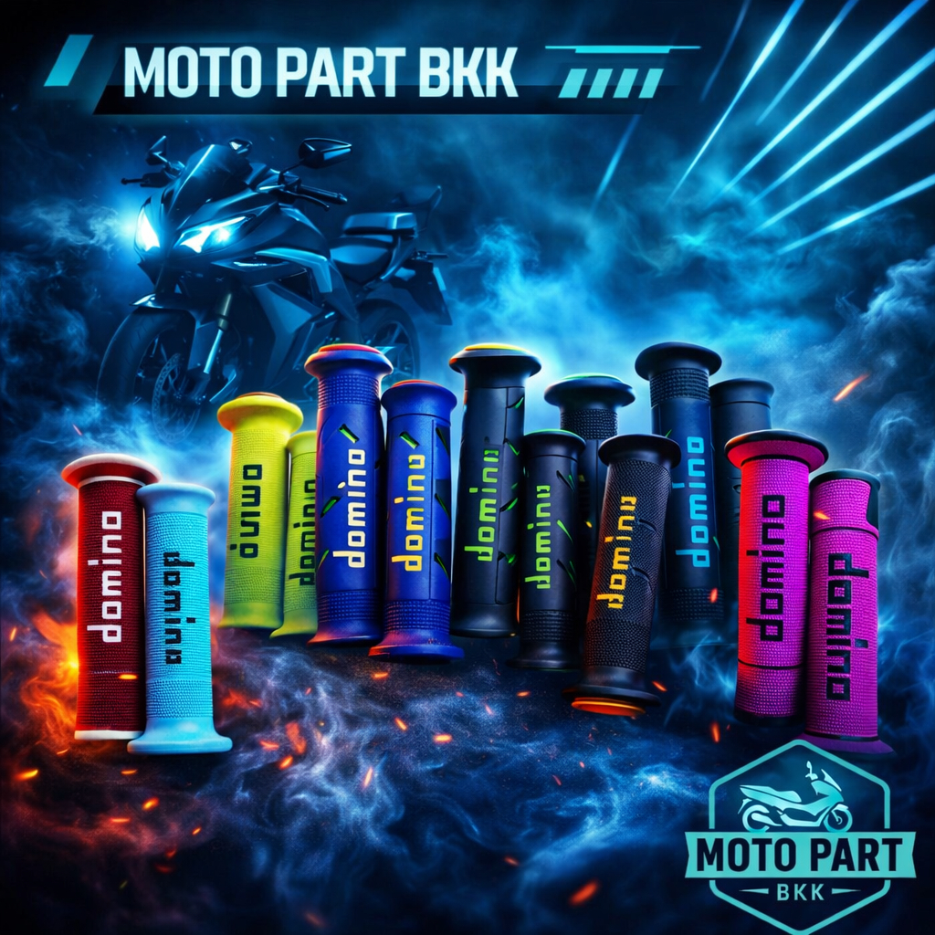 Domino Racing ปลอกแฮนด์ปลายเปิด -ของแท้จากอิตาลี