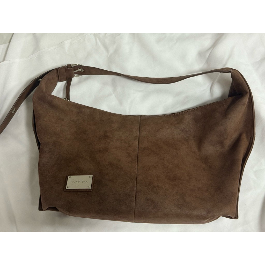 กระเป๋า KAPPABKK GAZELLE สี MOCHA BROWN กระเป๋าสะพายสีน้ำตาล กระเป๋ามือสอง